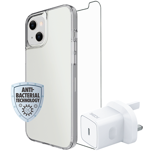 Skech iPhone 13 Power and Protection Pack Wall Charger+Case+Screen Protector My Outlet Store