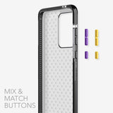tech21 Evo Check Antimicrobial Slim Case Cover for Galaxy S20 Ultra Smokey/Black My Outlet Store