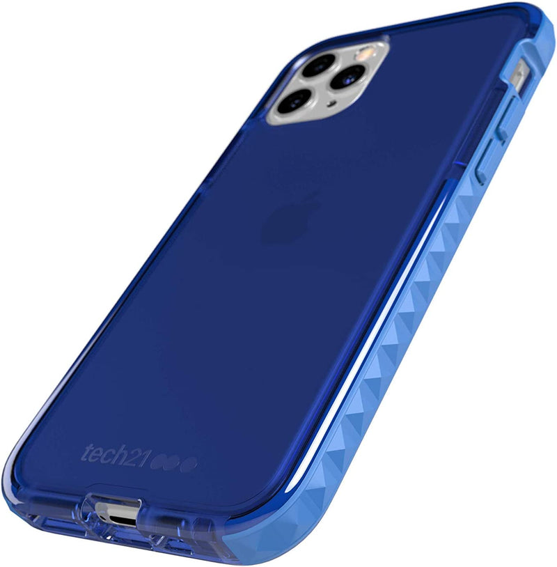 tech21 iPhone 11 Pro Evo Rox Strong Tough Case Cover - Cornflower Blue My Outlet Store
