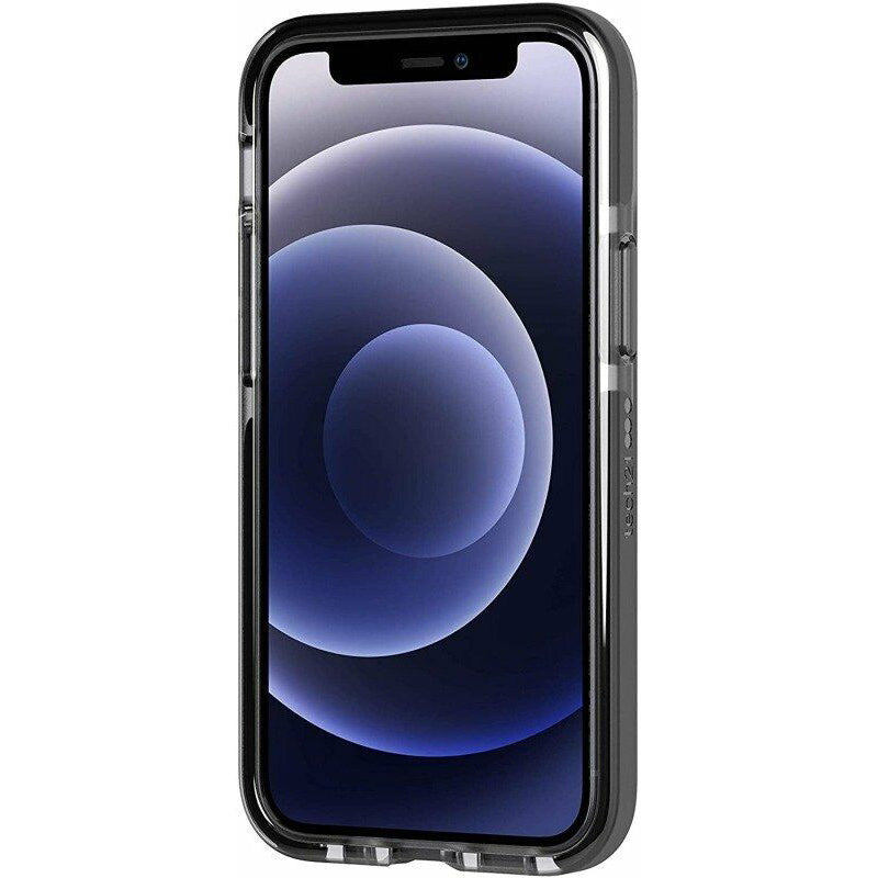 tech21 iPhone 12 Mini Drop Protection Tough Back Case Cover Black/Smokey My Outlet Store