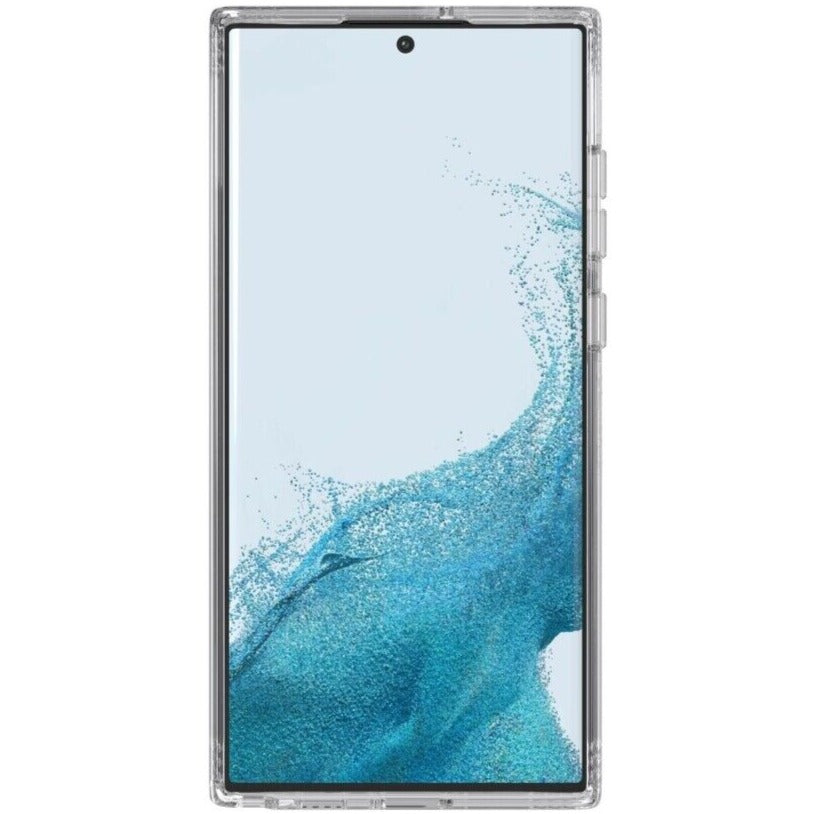 tech21 Samsung Galaxy S22 Ultra EvoClear Antimicrobial Tough Clear Case Cover My Outlet Store