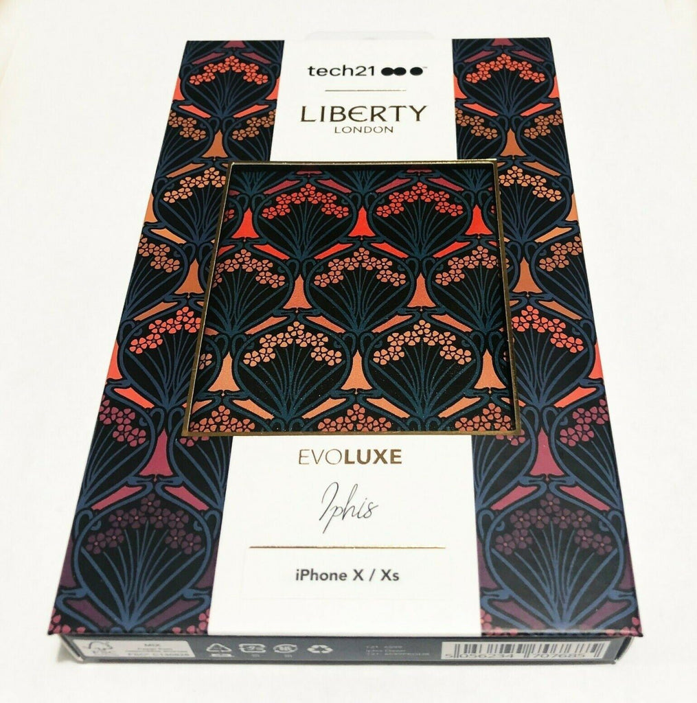 tech21 EvoLuxe Liberty London Grosvenor/Iphis/Azelia Back Case for iPhone X/Xs My Outlet Store