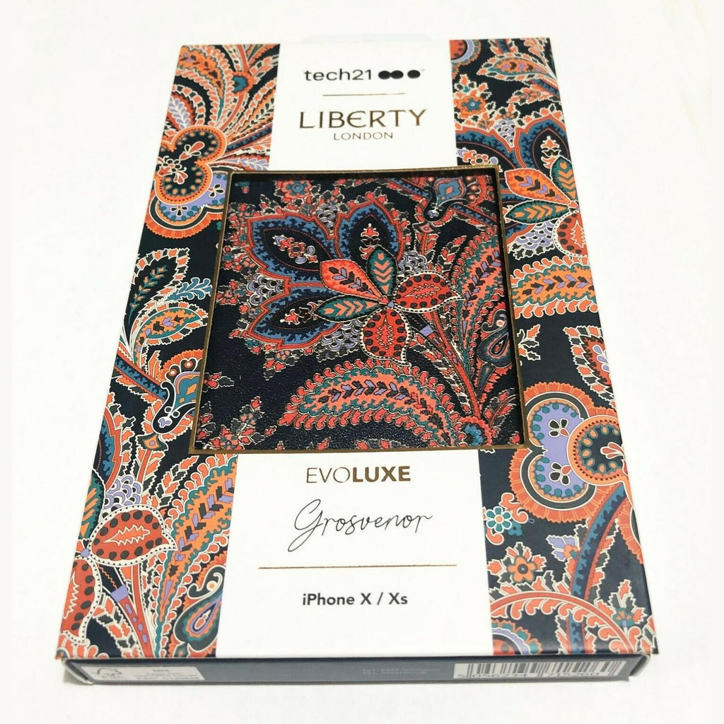 tech21 EvoLuxe Liberty London Grosvenor/Iphis/Azelia Back Case for iPhone X/Xs My Outlet Store
