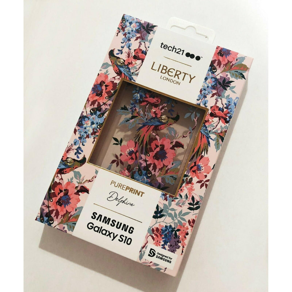 tech21 PurePrint Liberty London Stylish Fashion Back Case for Samsung Galaxy S10 My Outlet Store