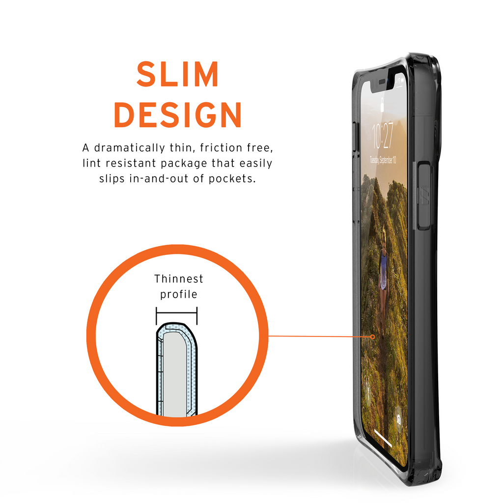 Urban Armor Gear (UAG) Plyo Tough Rear Case for Apple iPhone 12 Pro Max - Ash My Outlet Store