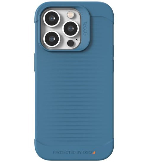 GEAR4 Havana iPhone 14 Pro Drop Protection Back Case - Blue My Outlet Store