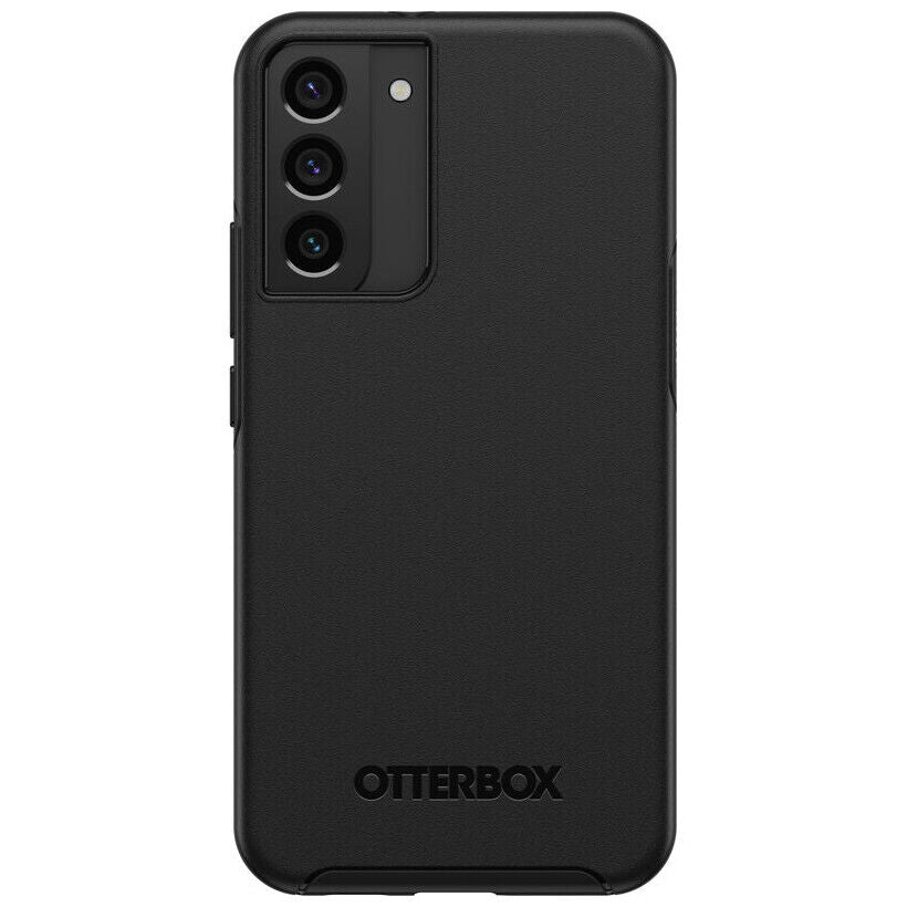 OtterBox Symmetry Antimicrobial Strong Back Case for Samsung Galaxy S22+ Black My Outlet Store
