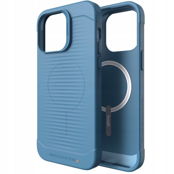 Gear4 Havana Snap Back Case for iPhone 14 Pro - MagSafe Compatible - Blue My Outlet Store