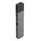 Hyper - HyperDrive NET 6-in-2 Hub for MacBook Pro/Air - HDMI 4K60Hz HDR, USB-C 40Gbps 100W PD, 5Gbps 60W PD, 2 x USB-A 3.0, Gigabit Ethernet - Space Gray My Outlet Store Ltd.