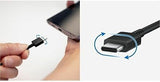 CABLE USB C VERS USB C 1,8M QC 25W NOIR My Outlet Store Ltd.