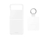 Samsung Galaxy Z Flip3 Clear Cover with Ring - Official Samsung Case My Outlet Store Ltd.