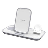 ZAGG mophie 3-in-1 Wireless Charging Stand, Up to 7.5W, Charge 3 devices, Compatible with iPhones, AirPods, Apple Watch, Qi-Enabled Devices, Black My Outlet Store Ltd.