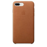 Apple iPhone 7 Plus & 8 Plus Leather Case Saddle Brown My Outlet Store