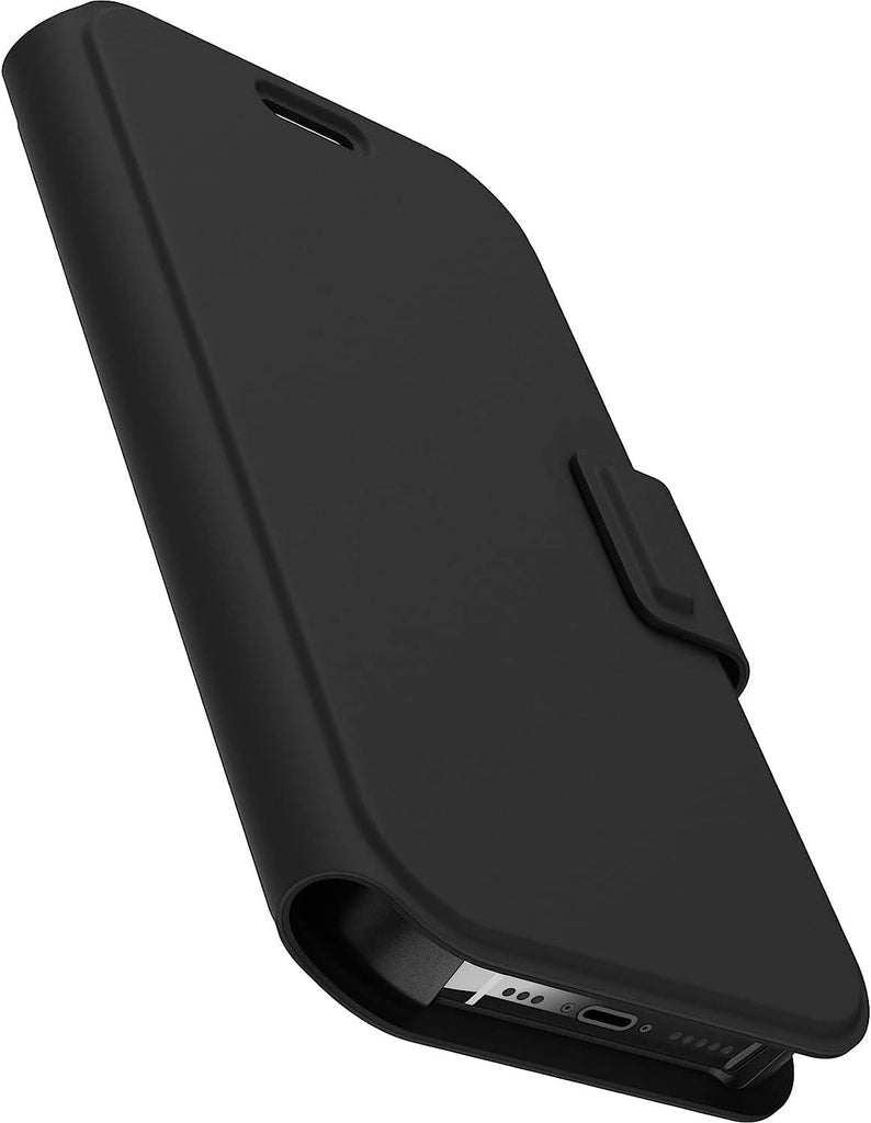 Otterbox Strada Via Slim Folio Case Cover for Apple iPhone 14 Pro - Black My Outlet Store
