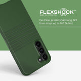 Tech21 S23+ Evo Tactile FlexShock Drop Protection Case - Green My Outlet Store