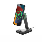 ZAGG mophie Snap+ charging stand & Pad with UK/Ireland Adapter, Qi-Enabled devices, Fast Charging, Up to 15W, 2 devices, Black My Outlet Store Ltd.