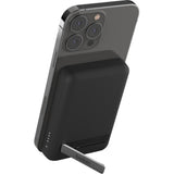 Belkin 5000mAh Magnetic Wireless Power Bank, Portable Charger Compatible with MagSafe, Battery Pack with 7.5W Output, 10W Input and Kickstand, Compatible with iPhone 16, 15, 14, 13, 12 Series - Black My Outlet Store Ltd.