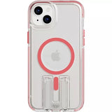 tech21 Evo Crystal Kick Case for iPhone 15 with MagSafe - Coral Pink My Outlet Store Ltd.