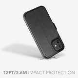 Tech21 iPhone 12/12 Pro Hygienic Protection EvoWallet Case Black My Outlet Store