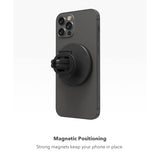 ZAGG mophie Snap Vent Mount, Universal Car Phone Holder, Includes Adapter, Compatible with all smartphones, Black My Outlet Store Ltd.