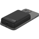 Belkin 5000mAh Magnetic Wireless Power Bank, Portable Charger Compatible with MagSafe, Battery Pack with 7.5W Output, 10W Input and Kickstand, Compatible with iPhone 16, 15, 14, 13, 12 Series - Black My Outlet Store Ltd.