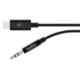 Belkin RockStar™ 3.5mm with USB-C™ Connector audio cable USB C Black My Outlet Store Ltd.