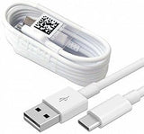 Genuine Original Samsung Fast Charging USB-A to USB-C Type C Charge and Sync Cable For Mobile Phones and Tablets (White Lead ONLY) My Outlet Store Ltd.