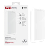 ZAGG InvisibleShield Ultra Clear Screen Protector Compatible for Samsung Galaxy S23, Shockproof, Glass-Like, Maximum Clarity, Shatter Protection, 5G, Clear My Outlet Store Ltd.