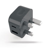 Veho 20W USB Fast Charge UK 3 Pin Plug | USB-C PD + USB 3.0 ports | for all smartphones & tablets including iPhone14/14 Pro/14 Pro Max/13/13 Pro/12/11/XS/X/XR/iPad, Galaxy S22/S21 My Outlet Store Ltd.