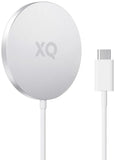 XQISIT 15W Magnetic Wireless Charger MagSafe Compatible - White My Outlet Store Ltd.