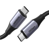 UGREEN US355 USB-C to USB-C 3.1 Gen.2, PD, 5A, 100W, 4K, 10Gbps, 1m (Black) My Outlet Store Ltd.
