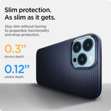 Spigen iPhone 13 Pro Max Case Liquid Air Back Slim Cover Case - Navy My Outlet Store
