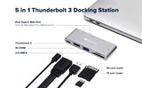 CANYON Type C USB Thunderbolt 3 Hub with 3.0 Port, 4K HDMI, TF and SD Card Reader Slot, and Ultra-Fast Charging and Data Syncing, Compatible with MacBook Pro and Air My Outlet Store Ltd.