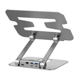 Rapoo Laptop-Ständer mit 5-in-1 USB-C Multiport Adapter My Outlet Store Ltd.