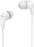 PHILIPS Kopfhörer E1105BK/00 mit Inline-Fernbedienung (Neodym-Treiber, Kräftiger Bass, Klarer Sound, Bequemer Sitz) 8.6 mm, Einheitsgröße My Outlet Store Ltd.