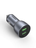 UGREEN QC3.0 Car Charger 36W Dual USB Fast Charging Car Adapter Compatible with Galaxy S21/S20 iPhone 13 Pro Max/12 Pixel 6 My Outlet Store Ltd.