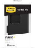 OtterBox Strada Via Case for iPhone 13 / iPhone 14, Shockproof, Drop Proof, Slim, Soft Touch Protective Folio Case with Card Holder, 2x Tested to Military Standard My Outlet Store Ltd.