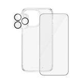 PanzerGlass Apple iPhone 15 Pro Max 2023 6.7" ULTIMATE PROTECTION 3-in-1 Bundle - ClearCase w/ D3O +UWF Screen Protector + Camera Lens Protector | Full 360 Drop & Scratch Protection, Easy Install My Outlet Store Ltd.