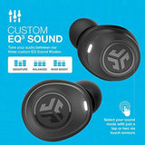 JLab JBuds Air True Wireless Earbuds, Wireless Headphones Bluetooth - Wireless Ear Buds with USB Charging Case, IP55 Sweat Resistant Sports Earphones and Custom EQ3 Sound - Bluetooth Earbuds, Black My Outlet Store Ltd.