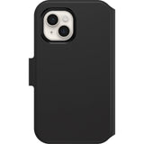 OtterBox Strada Via Case for iPhone 14, Shockproof, Drop Proof, Slim, Soft Touch Protective Folio Case with Card Holder, 2x Tested to Military Standard, Black My Outlet Store Ltd.