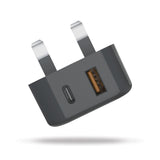 Veho 20W USB Fast Charge UK 3 Pin Plug | USB-C PD + USB 3.0 ports | for all smartphones & tablets including iPhone14/14 Pro/14 Pro Max/13/13 Pro/12/11/XS/X/XR/iPad, Galaxy S22/S21 My Outlet Store Ltd.