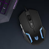 LIOCAT WILD Game MX 357C Optical LED Gaming Mouse with 6 Function Buttons and 800/1200/1600/2400 DPI RGB Lighting My Outlet Store Ltd.