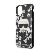 Karl Lagerfeld KLHCN58FLFBBK Case for iPhone 11 Pro Flower Black My Outlet Store Ltd.