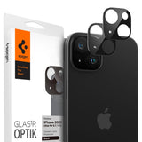 Spigen Glas.tR Optik Tempered Glass Camera Lens Protector for iPhone 15/15 Plus / 14/14 Plus - Black (2 Pack) My Outlet Store Ltd.