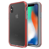 LifeProof OtterBox Slam Apple iPhone X Lava Chaser Clear/Cherry Tomato/Sleet My Outlet Store Ltd.