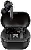 XQISIT TW300 True Wireless Earphones ANC - BLACK My Outlet Store Ltd.