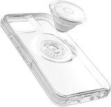 OtterBox iPhone 12 Mini Otter+Pop Symmetry Series Case- Clear My Outlet Store