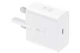 Samsung Galaxy Official 25W Super Fast Charging Travel Adapter (without USB-C to C Data Cable), White My Outlet Store Ltd.