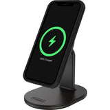 OtterBox Wireless MagSafe Charging Stand, Strong Magnetic Alignment and Attachment with MagSafe, Sleek Device Charging Station for iPhone, Black My Outlet Store Ltd.