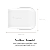 Belkin 30W USB C Wall Charger with PPS, PowerDelivery, USB-IF Certified PD 3.0 Fast Charging for iPhone 14/14 Plus, Pro, Pro Max, Galaxy S22 Ultra, Plus, iPad, Tab S7, AirPods and More My Outlet Store Ltd.